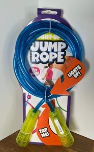 Lights up jump rope